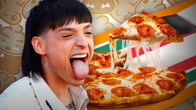 Peso Pluma compartió su momento más humilde con la pizza del 7 Eleven y lo reveló todo.