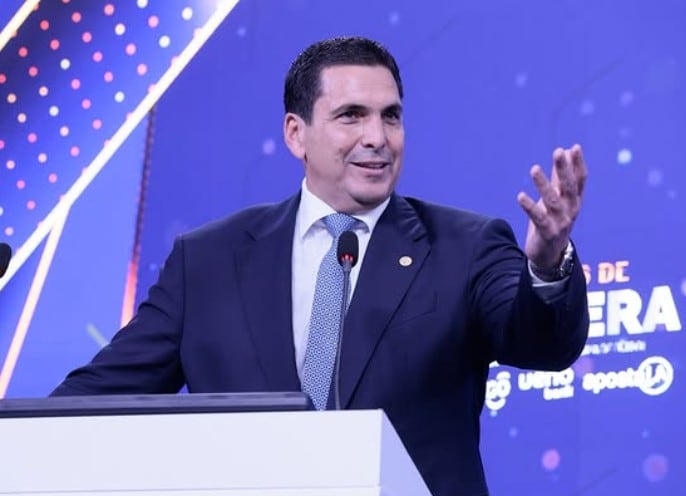 Robert Harrison, presidente de la Asociación Paraguaya de Futbol