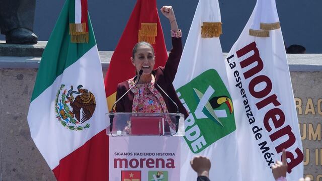 Claudia Sheinbaum, candidata a la presidencia por Morena