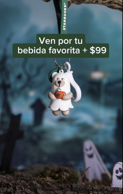 Precio del nuevo bearista Halloween 2024 de Starbucks