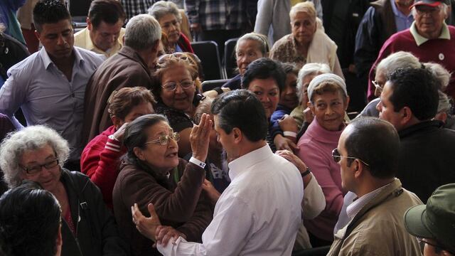 EPN con beneficiarios de la Pensión para Adultos Mayore