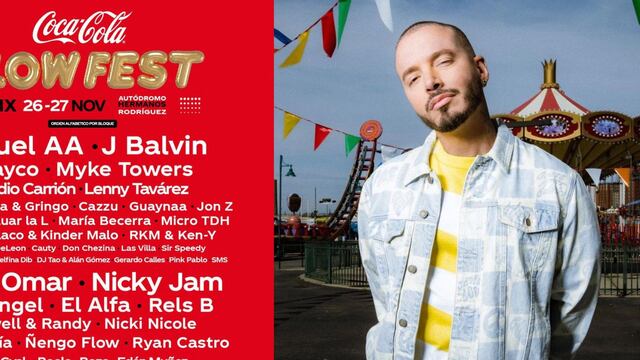 J Balvin encabeza el Coca-Cola Flow Fest