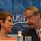 Marta Sahagún, esposa de Vicente Fox, se codea con un presidenciable de las elecciones 2024