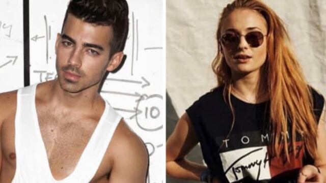 Joe Jonas y Sophie Turner
