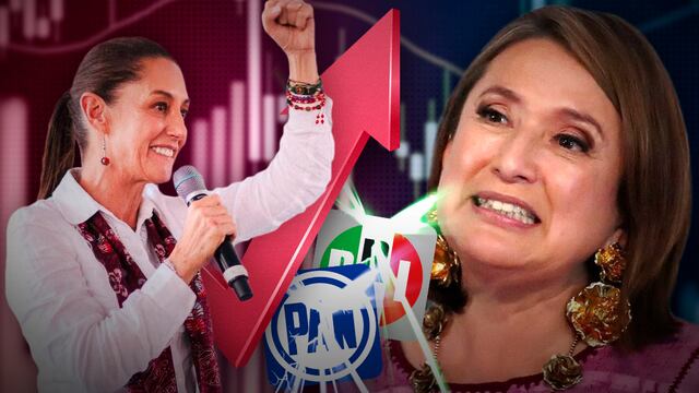 Claudia Sheinbaum ve muy difícil una remotada de Xóchitl Gálvez en las encuestas