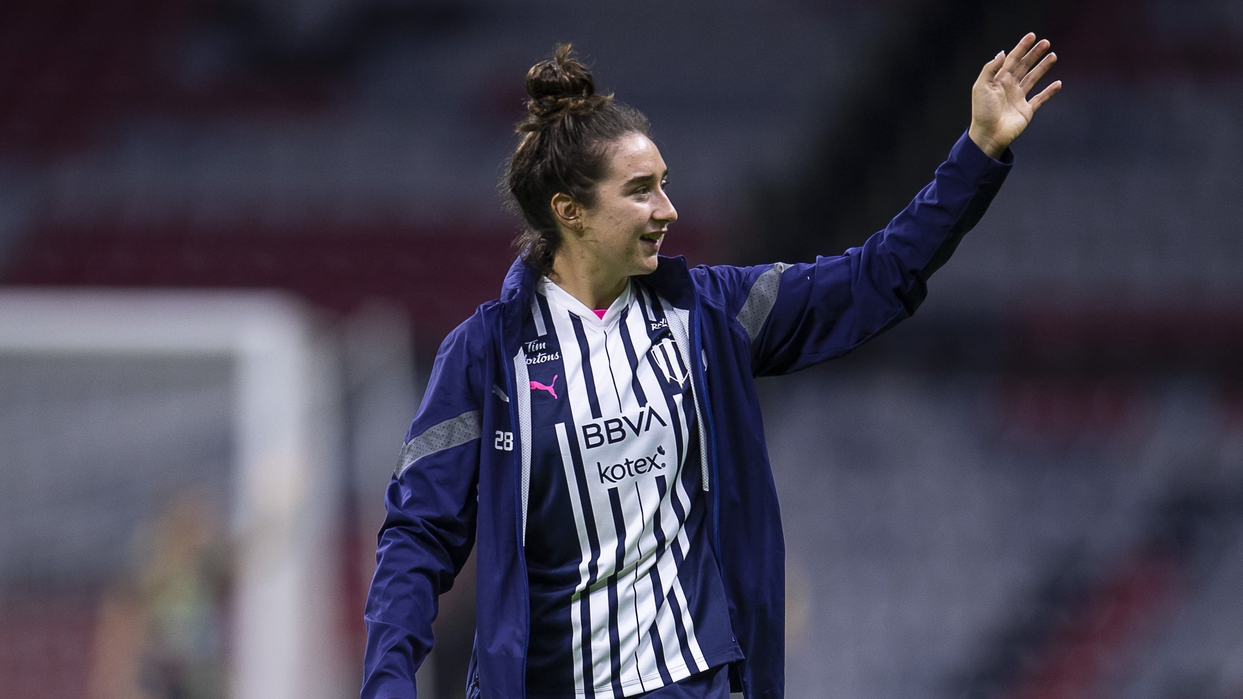 Silvana Flores debutó en México con Rayadas