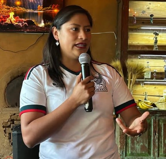 Reyna Celeste Ascencio Ortega, militante de Morena por Michoacán