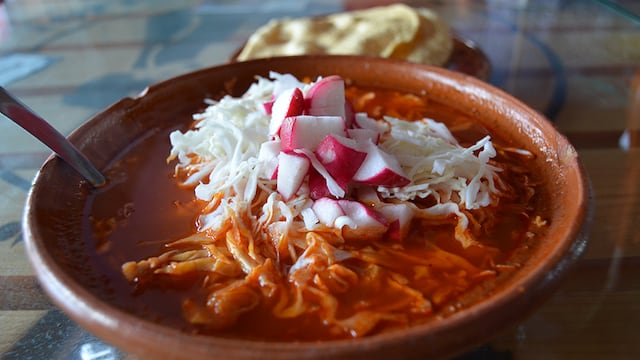 Pozole estilo jalisco