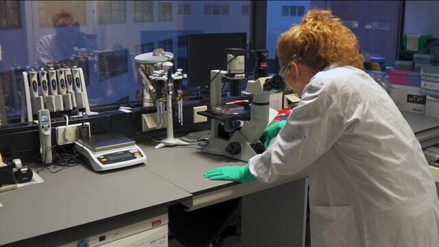 Pruebas de la vacuna.