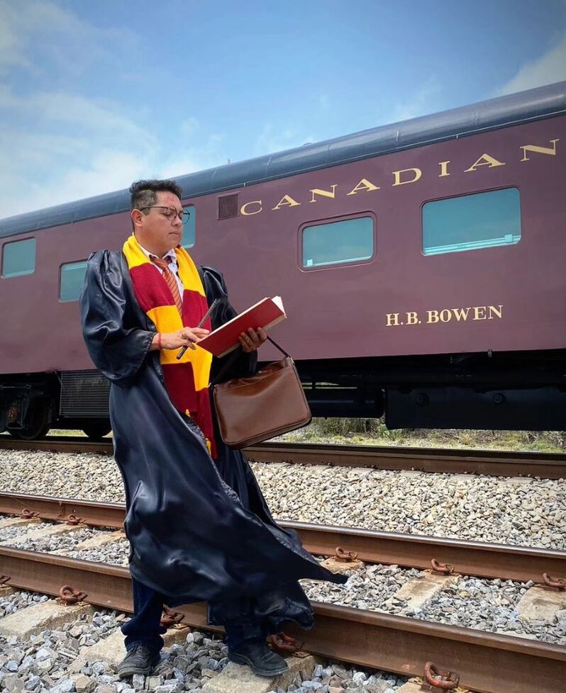 Harry Potter mexicano con La Emperatriz