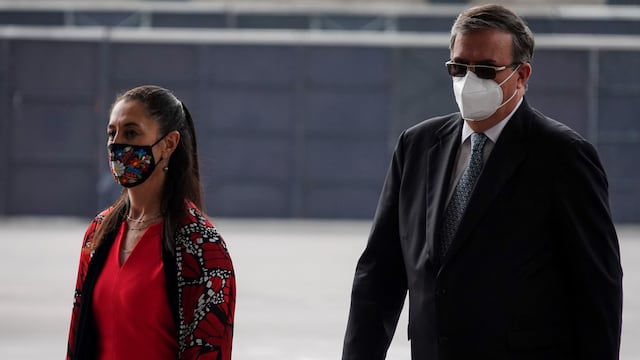 Claudia Sheinbaum y Marcelo Ebrard-