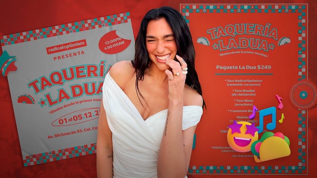 La taquería de Dua Lipa en CDMX