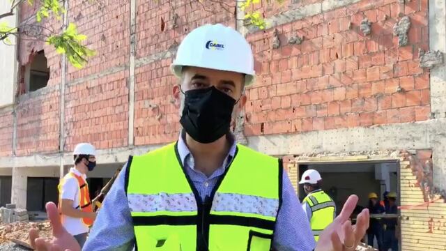 El alcalde Miguel Treviño, de SPGG.