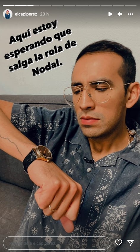 Capi Pérez sobre tiradera de Christian Nodal.