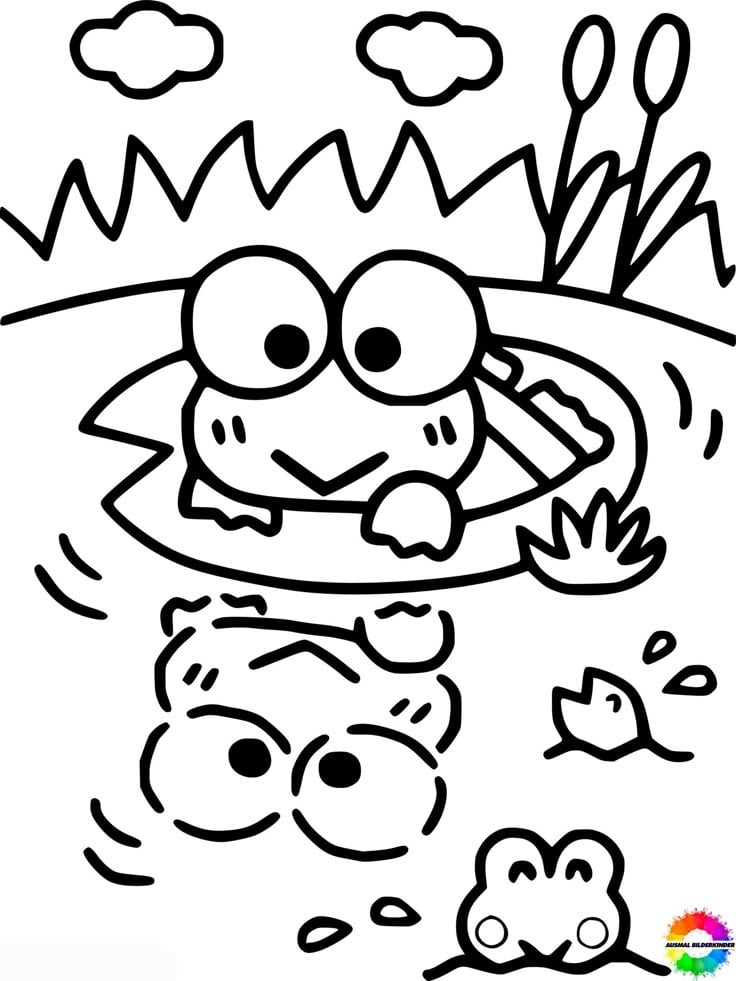 Dibujos cumpleaños Keroppi