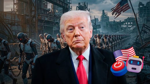 Trump dice que él es el único control que necesita la IA y denuncia una “conspiración enfermiza”