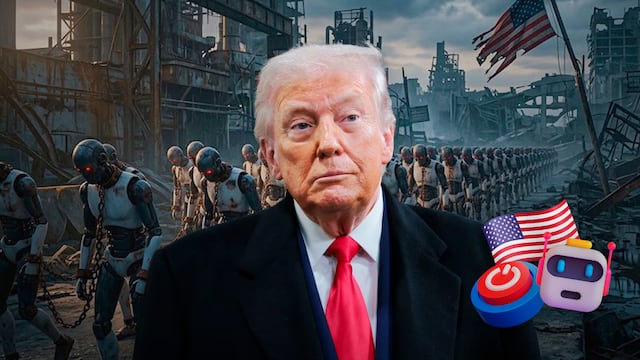 Trump dice que él es el único control que necesita la IA