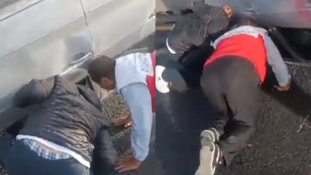 Accidente en autopista México-Pachuca hoy por una volcadura; deja un herido