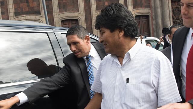 Evo Morales, expresidente de Bolivia.