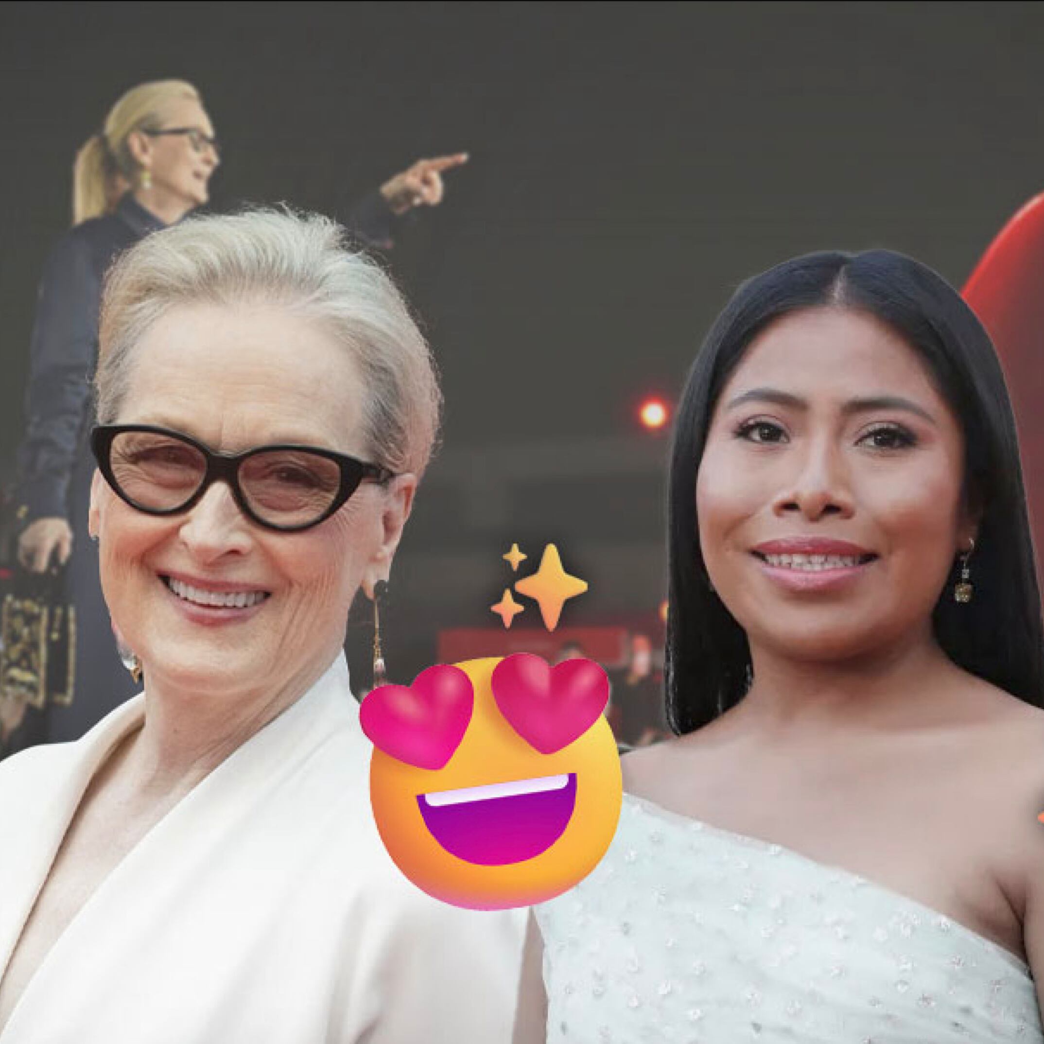 Yalitza Aparicio llama “diosas” a Meryl Streep y Anne Hathaway en CDMX