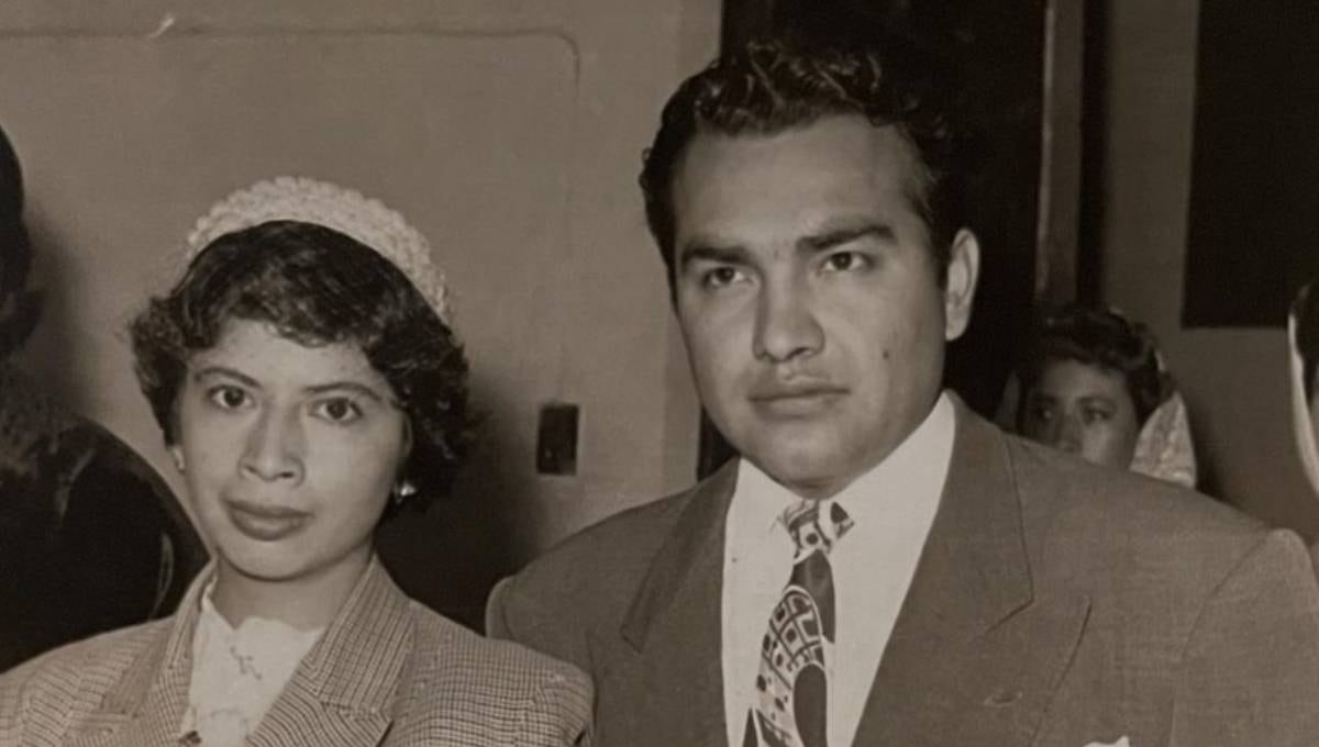 Margarita Molina Ríos y su esposo Roberto Brugada Macedo, padre de Clara Brugada