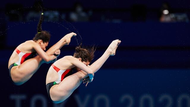 Clavadistas mexicanas Alejandra Orozco y Gabriela Agúndez