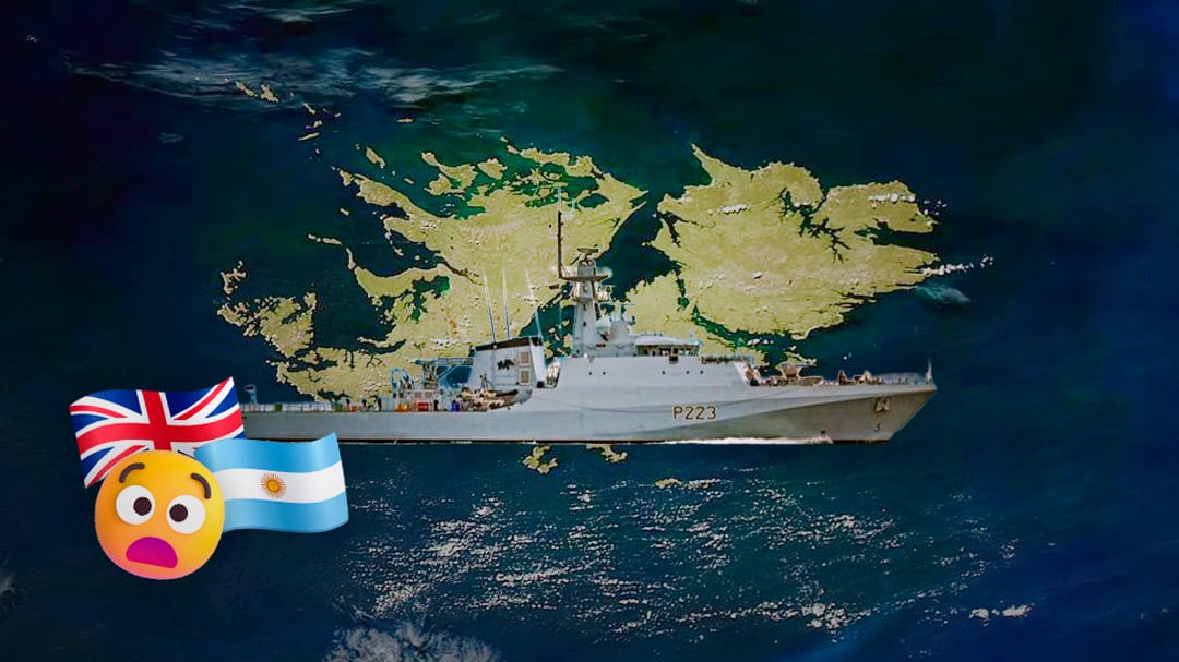Argentina protesta por buque británico en las Islas Malvinas