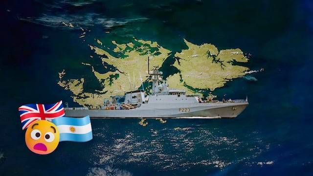 Argentina protesta por buque británico en las Islas Malvinas