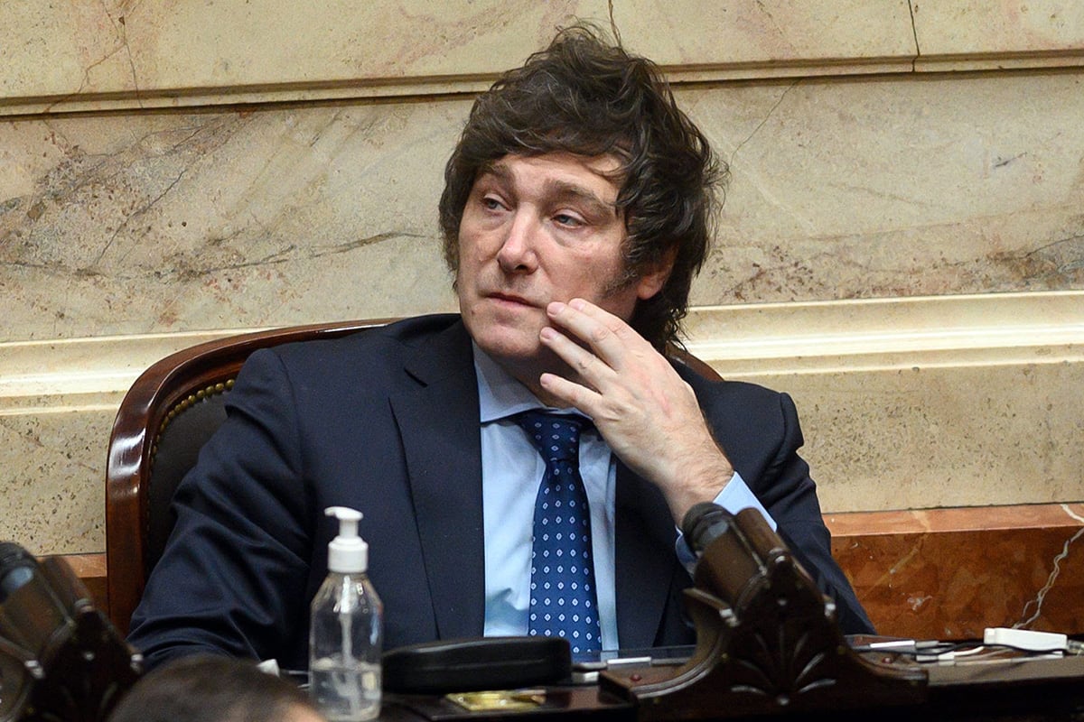 Javier Milei, presidente de Argentina