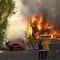 Explota pipa de gas en Querétaro durante la madrugada; evacúan a 180 personas