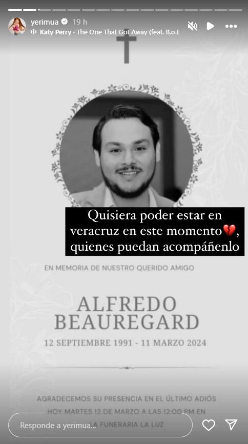 Alfredo Beauregard y Yeri Mua