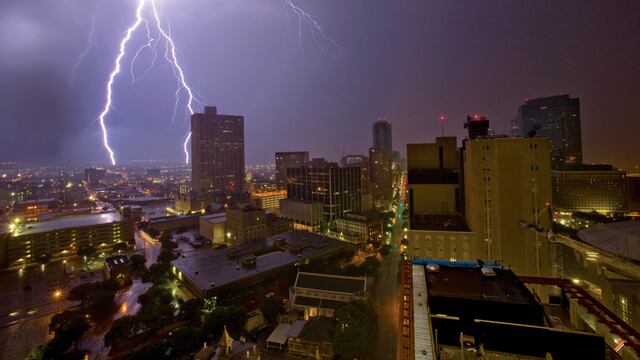 Tormenta y actividad eléctrica