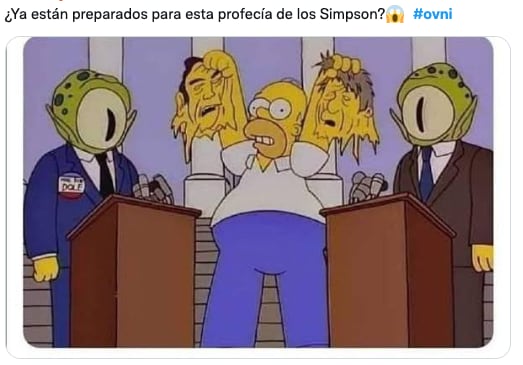Memes de avistamientos OVNIS en Tijuana