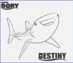 Dibujos de Destiny, la amiga de Dory de Buscando a Nemo para colorear