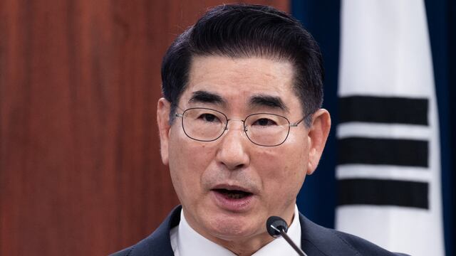 Kim Yong Hyun, ministro de Defensa de Corea del Sur