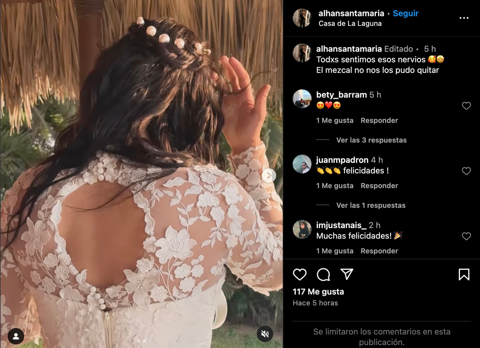 boda de Temístocles Villanueva y Alhan Santamaría