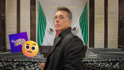 Así fue el paso de Sergio Mayer por la Cámara de Diputados antes de volver a La Casa de los Famosos