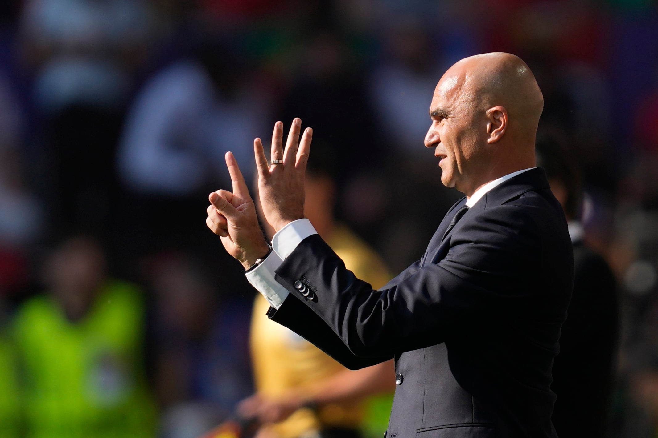 Roberto Martínez, DT de Portugal.