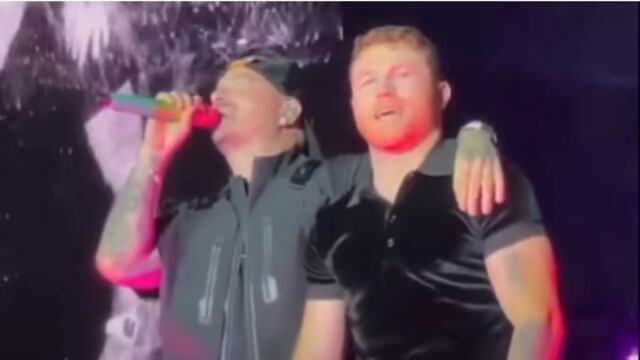 J Balvin y el 'Canelo' Álvarez.