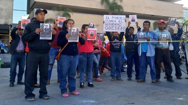Huelga de hambre en Amatán