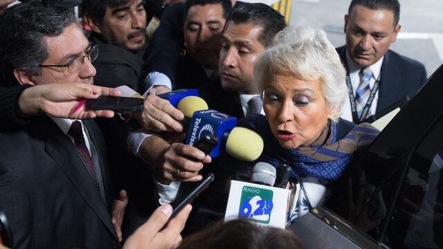 Olga Sánchez Cordero. Enredos.