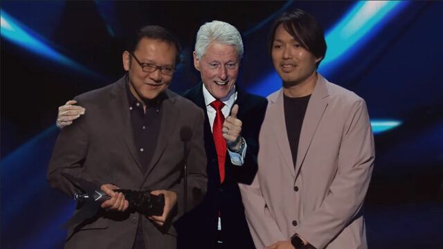 The Game Awards 2022 desaparece al colado que agradeció a Bill Clinton y así reaccionan los usuarioa