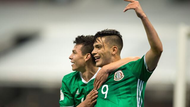 Chucky Lozano y Raúl Jiménez