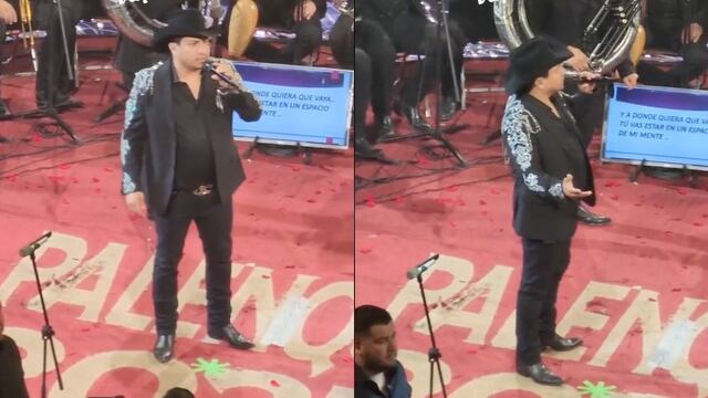 Julión Álvarez enojado