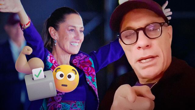 Jean Claude Van Damme le manda una poderosa felicitación a Claudia Sheinbaum por su triunfo en las elecciones México 2024