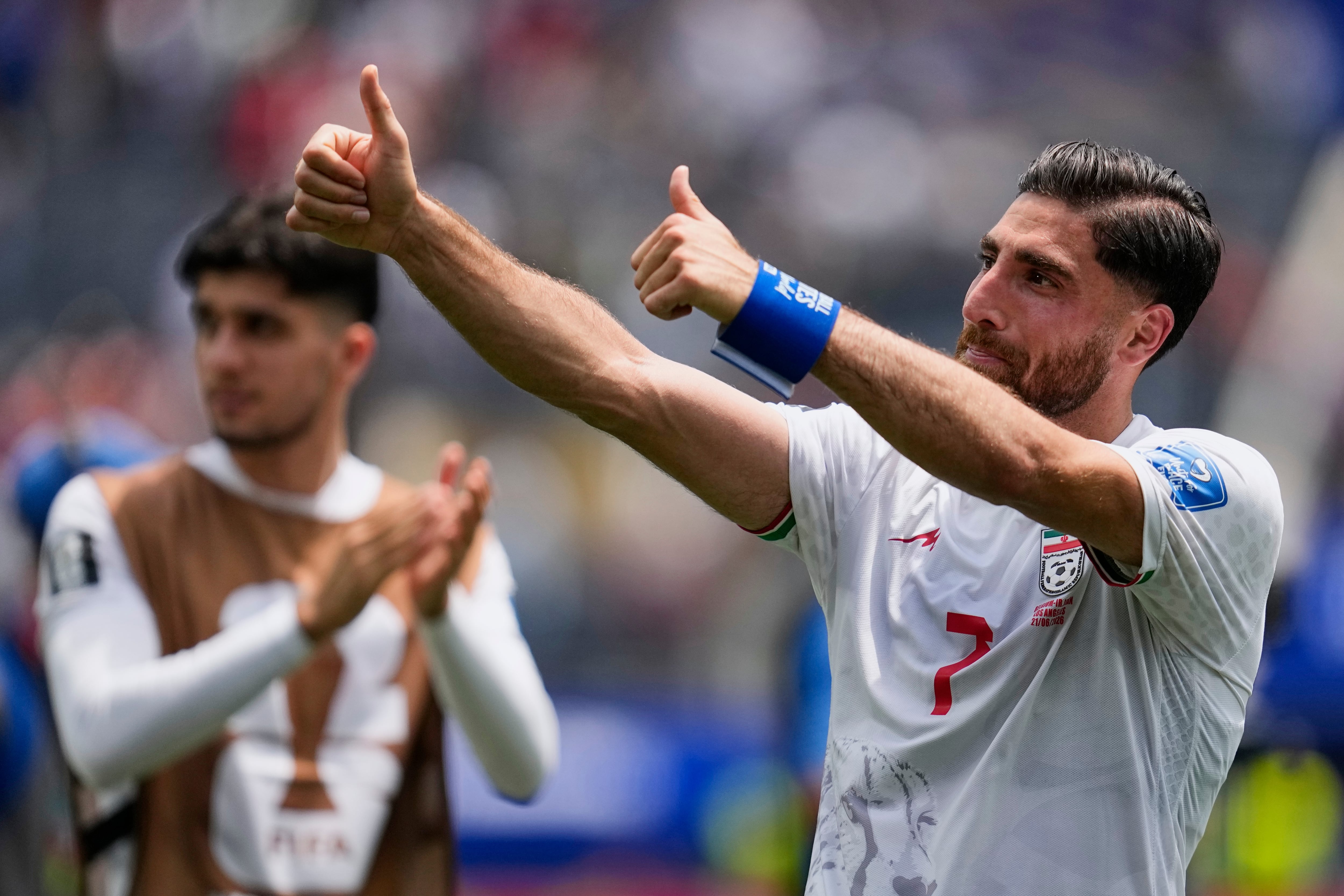 Alireza Jahanbakhsh dedica emotivo mensaje a México tras estancia de Irán en Tijuana.
