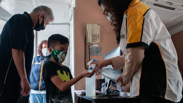 Uso de gel antibacterial