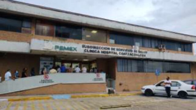Clínica de Pemex en Coatzacoalcos