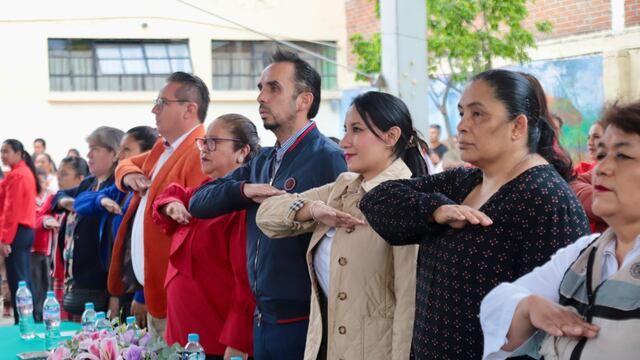 Michelle Núñez entrega rehabilitación de módulos sanitarios