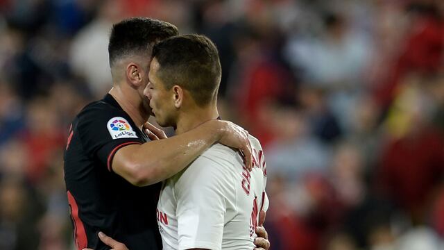 Chicharito y HH se enfrentaron en La Liga